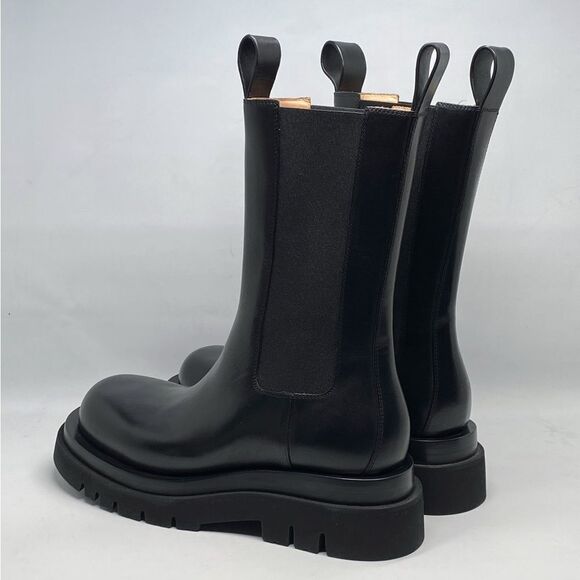 Bottega Veneta Lug Sole Leather Chelsea Boots size 39 - Picture 8 of 15